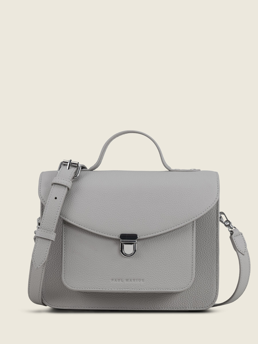 cross-body-bag-grey-leather-mademoiselle-george-galet-front-view-w05-bm-gre 