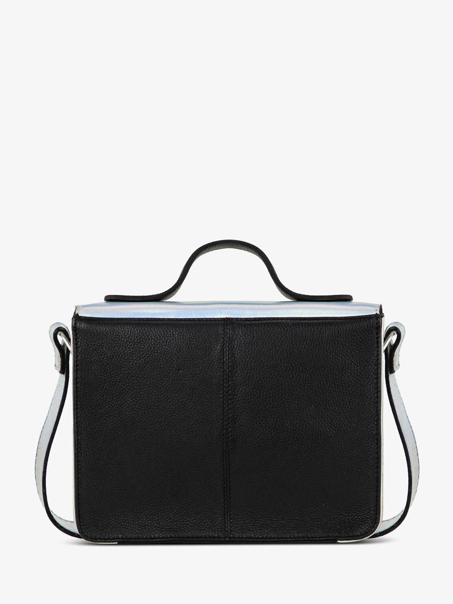 cross-body-bag-mademoiselle-george-givre-holographic-black-back-view-w05-giv