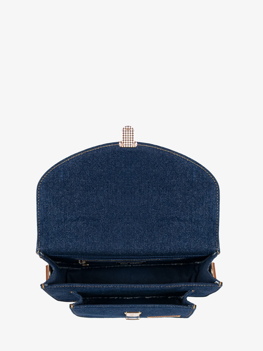 cross-body-bag-blue-jean-leather-mademoiselle-george-n2-denim-brut-inside-view-w105-dblu-denim
