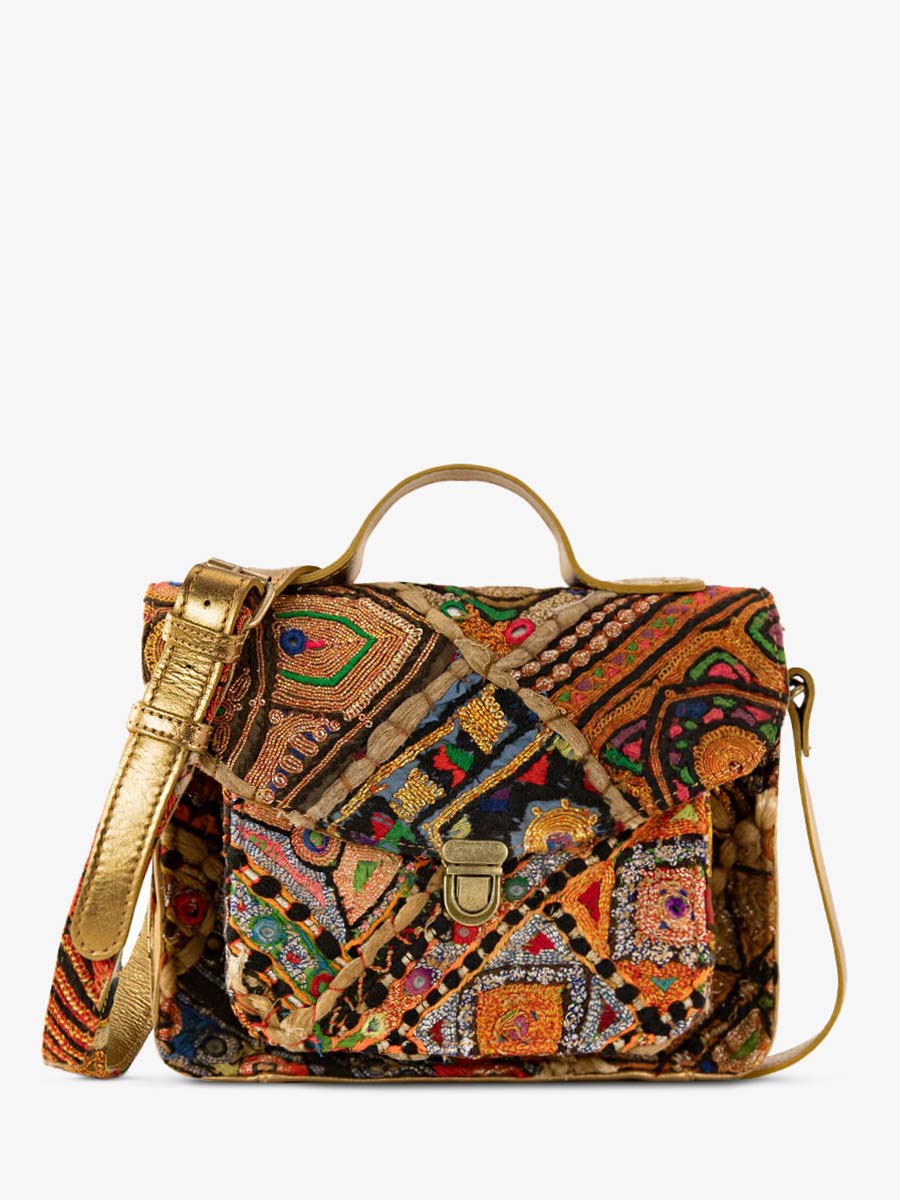 gold-leather-handbag-mademoiselle-george-jaipur-bronze-paul-marius-front-view-picture-w05-jai-og