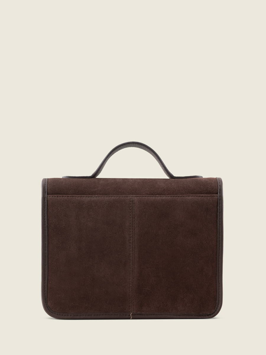 cross-body-bag-brown-leather-mademoiselle-george-n2-chocolate-back-view-w105-su-db