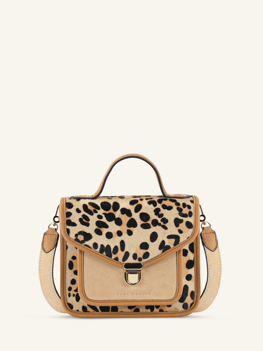 leather-handbag-mademoiselle-george-xs-leopard-beige-front-view-w05xs-lp-bei