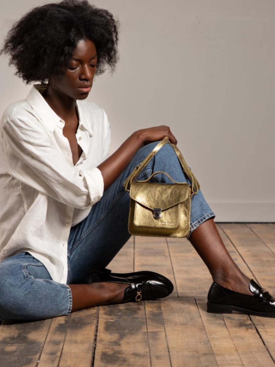 gold-metallic-leather-handbag-mademoiselle-george-xs-bronze-paul-marius-focus-material-picture-w05xs-og