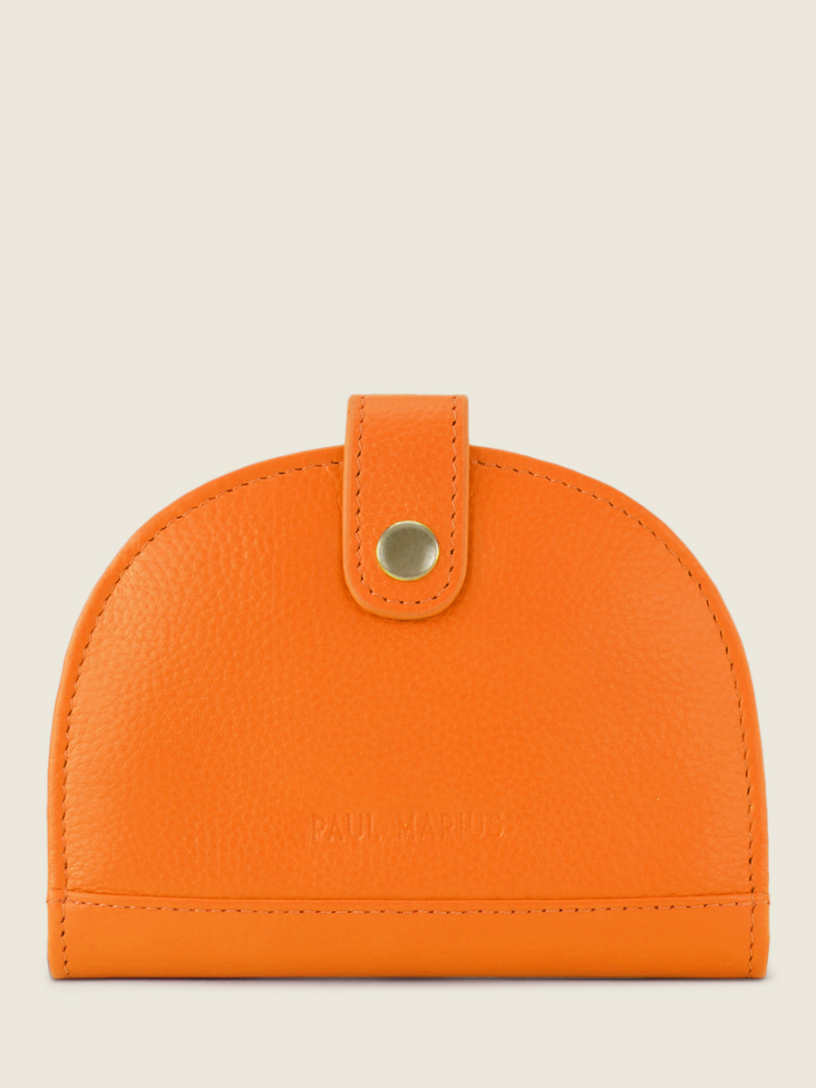 orange-leather-wallet-leportefeuille-manon-n2-sorbet-mango-paul-marius-front-view-picture-m33-sb-o