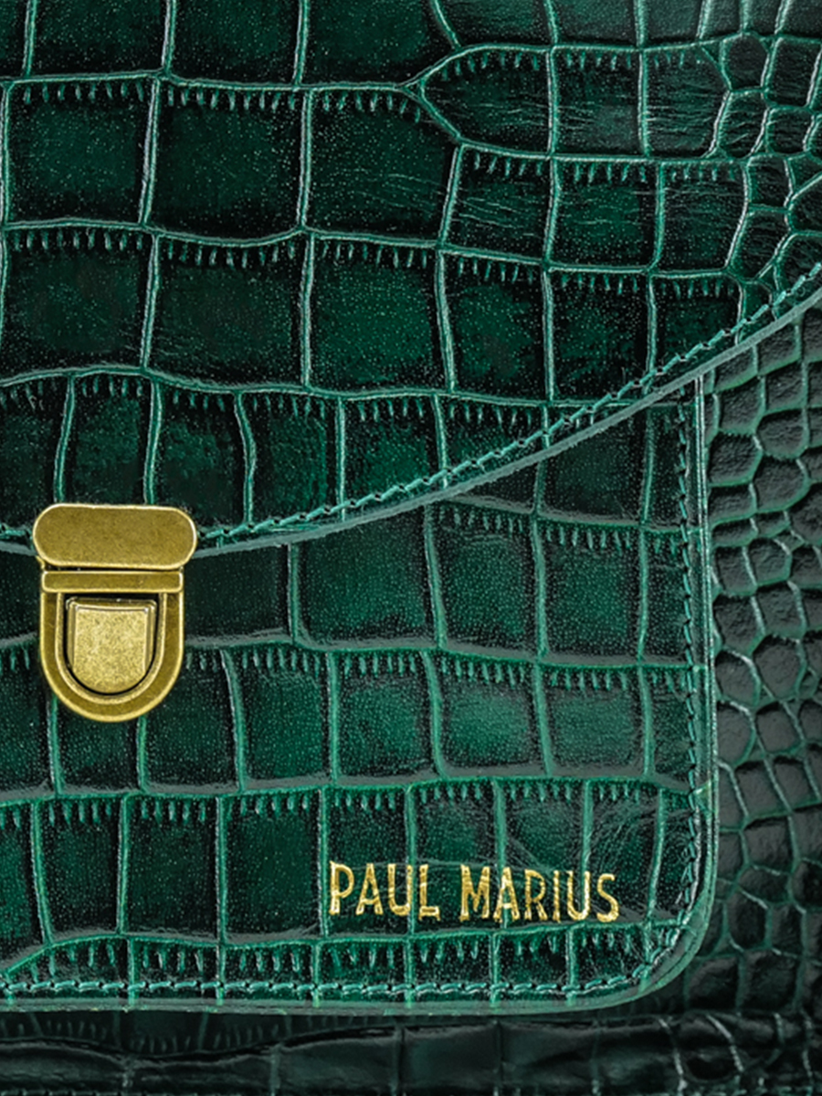 leather-crossbody-bag-for-woman-dark-green-matter-texture-mademoiselle-george-alligator-malachite-paul-marius-3760125357331