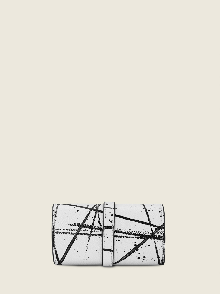 glasses-case-white-black-orange-oscar-arty-01-back-view-m50-art1-b-w