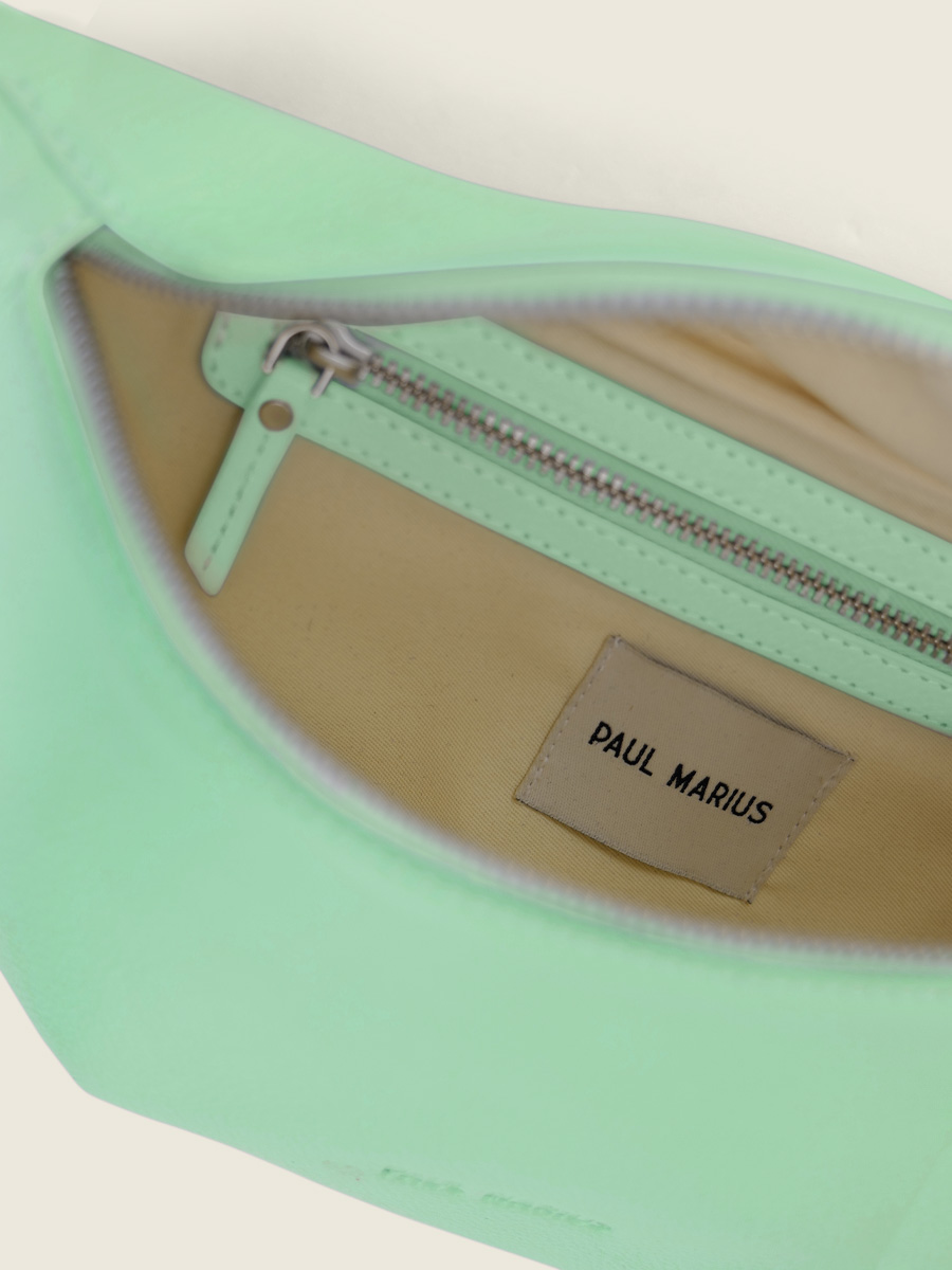 green-leather-fanny-pack-labanane-pastel-mint-paul-marius-inside-view-picture-m503-pt-gr