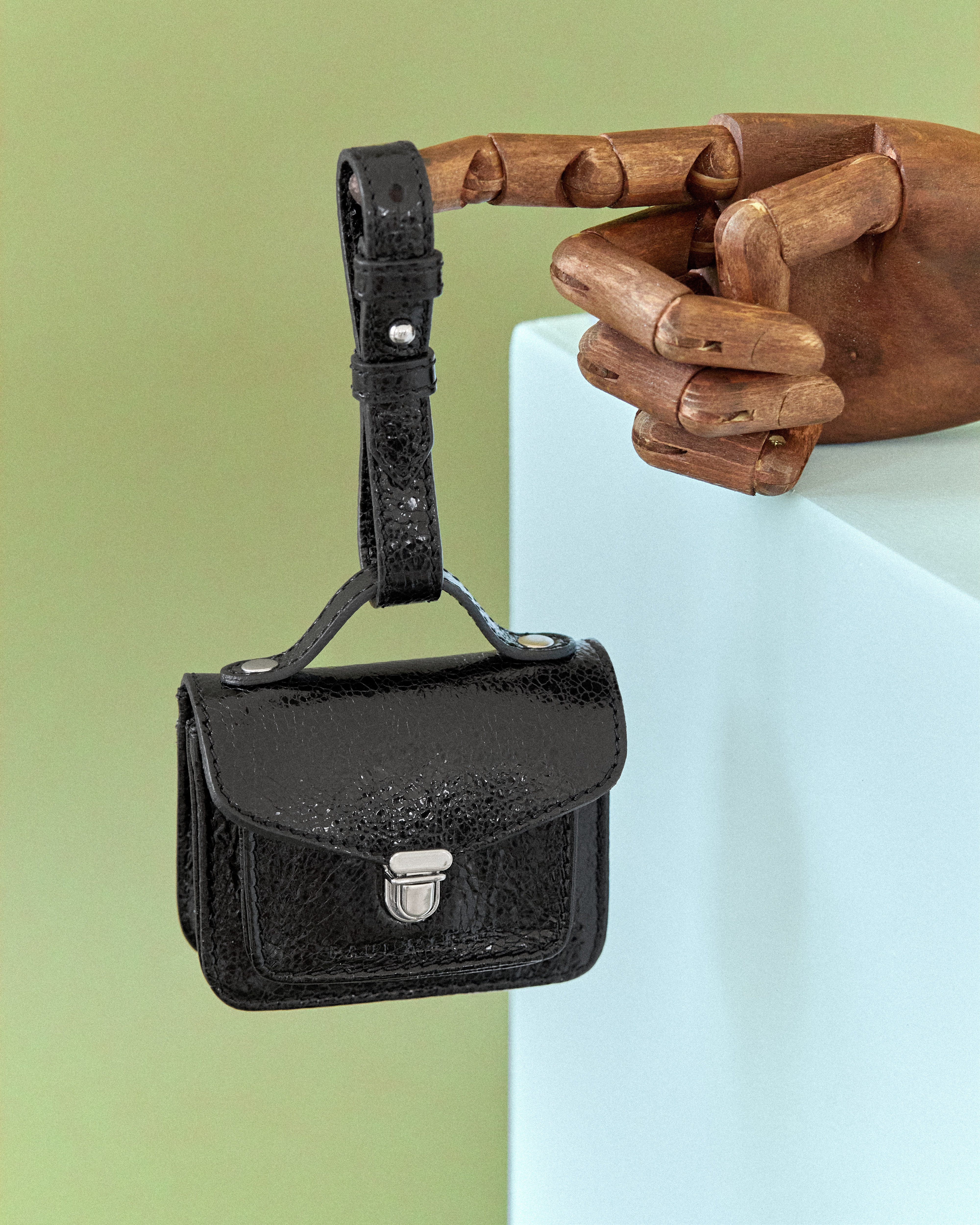 Eclipse Mademoiselle George Nano Bag Charm Wallet side view