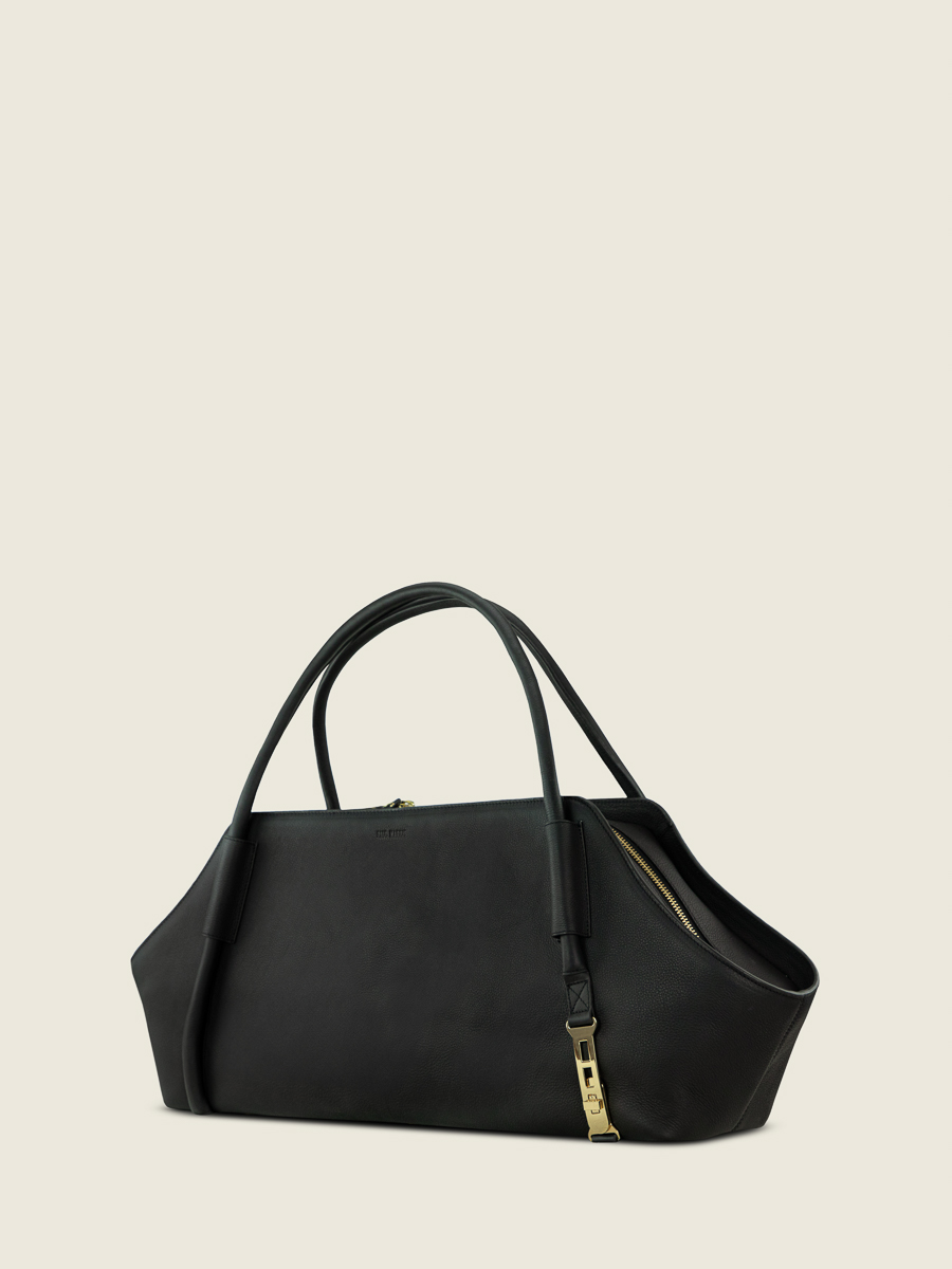 travel-bag-romeo-ultra-long-soft-black-side-view-w48l-bm-b