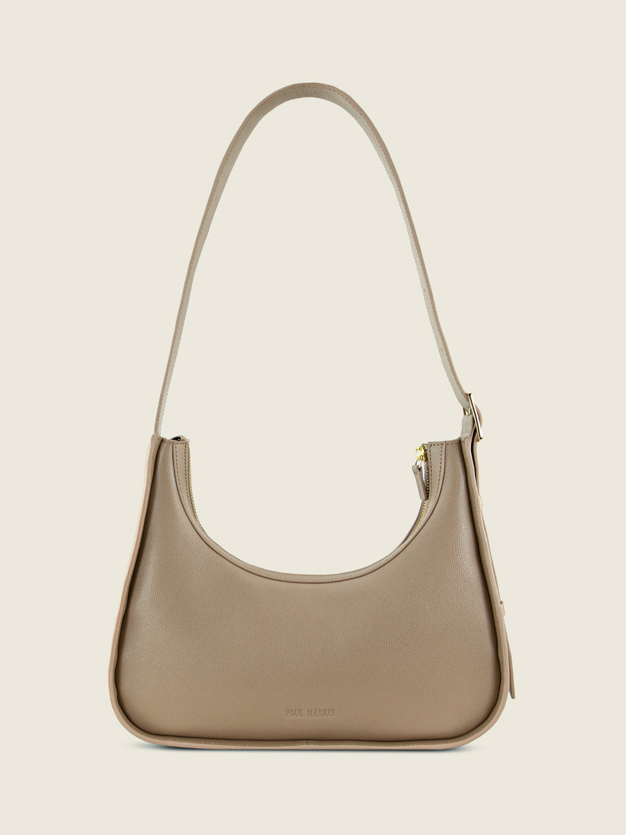 baguette-bag-leather-victoire-taupe-front-view-w54-bei