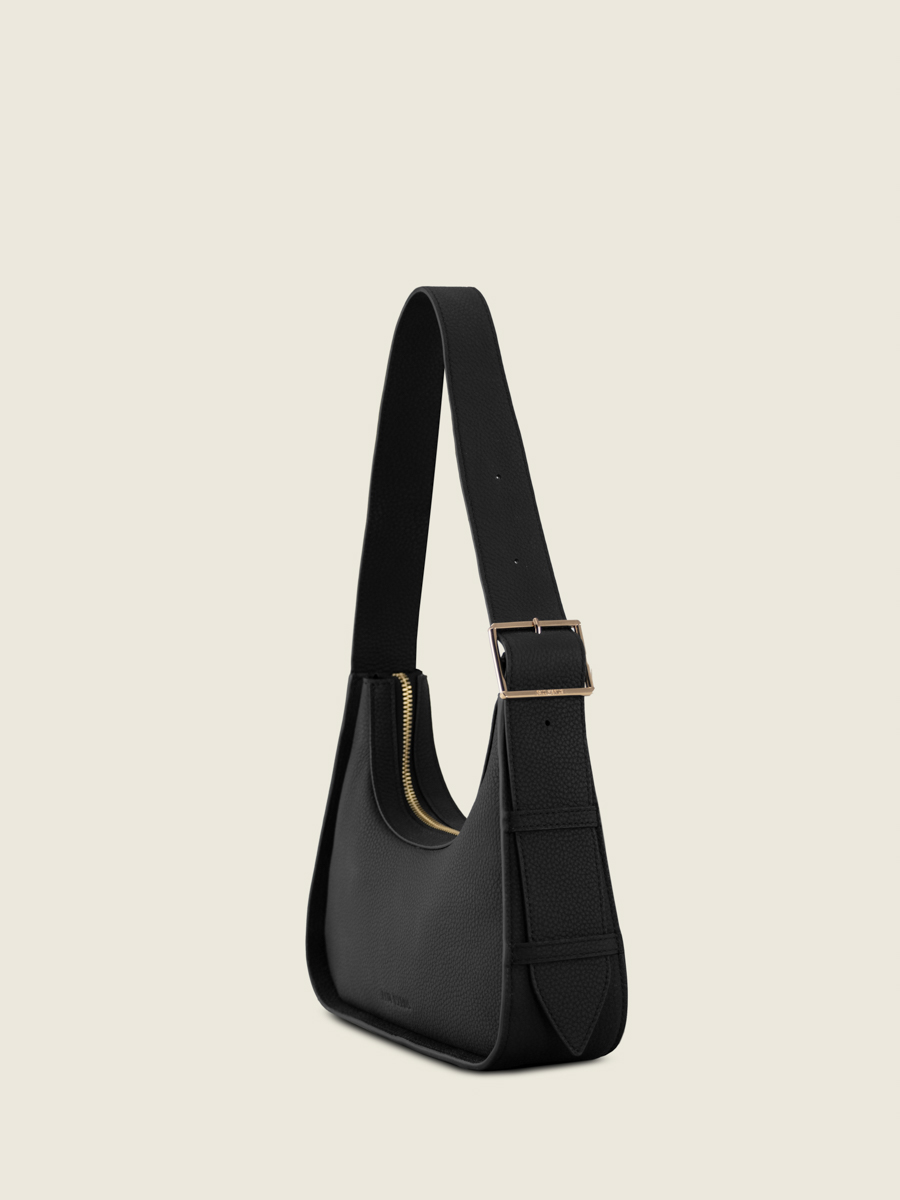 mini-baguette-bag-leather-victoire-xs-soft-black-side-view-w54xs-bm-b