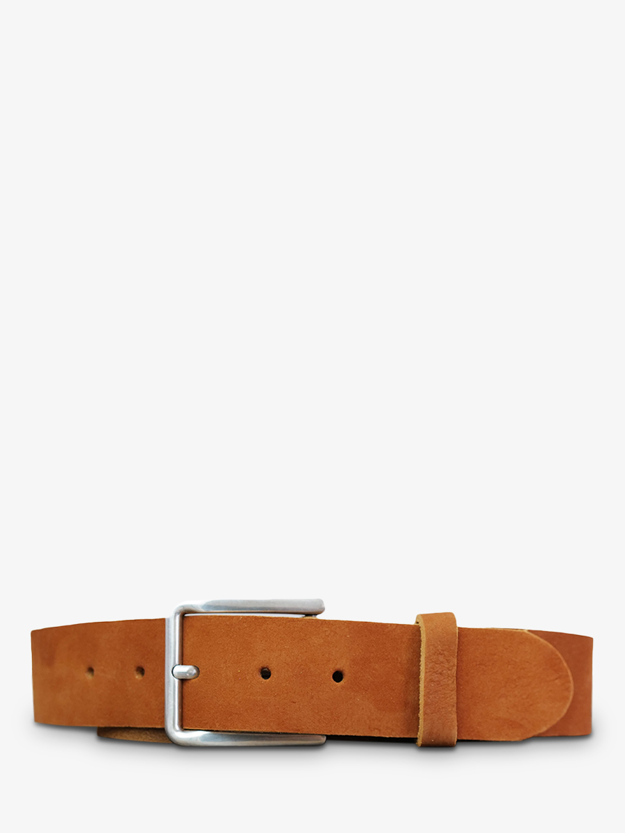 leather-belt-brown-front-view-picture-laceinture-magnifique-nubuck--40mm-light-brown-paul-marius-3760125343297