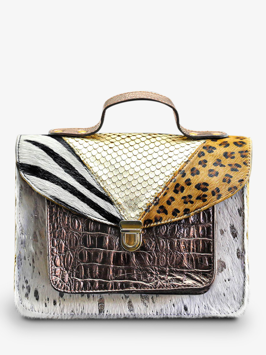 leather-hand-bag-for-woman-silver-gold-copper-front-view-picture-mademoiselle-george-chimere-silver-gold-copper-paul-marius-3760125337197