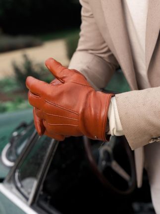 Gloves Men - Light Brown