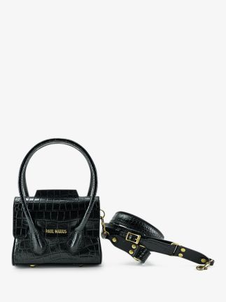 Colette XS Alligator - Jet Black