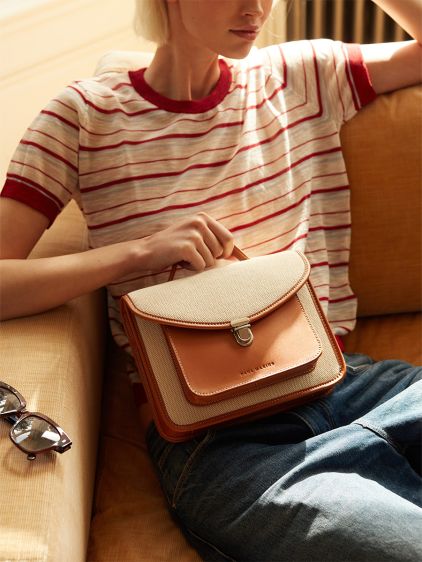 Mademoiselle George Escapade -  Beige Canvas