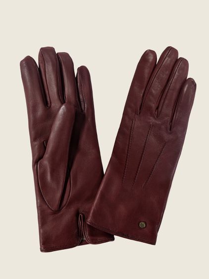 Gloves Women - Burgundy