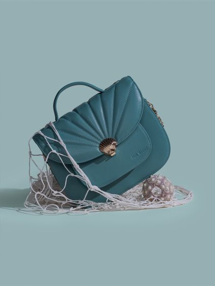 Mademoiselle George Coquillage - Lagoon Blue