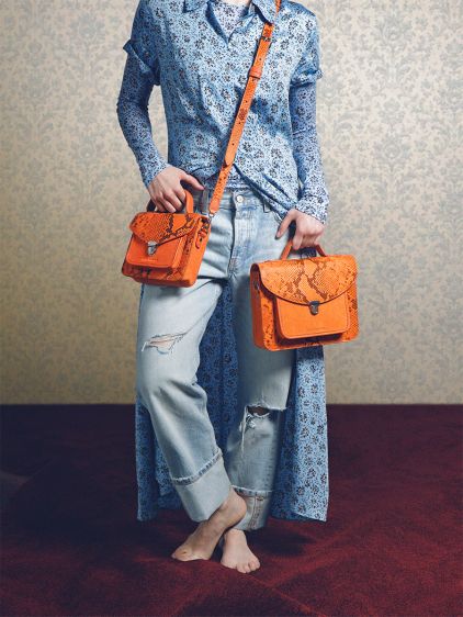 Mademoiselle George XS Python - Amber