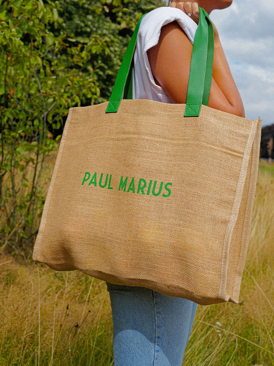 green-leather-jute-tote-bag-lecabas-jute-sorbet-kiwi-paul-marius-front-view-picture-sb01-sb-gr