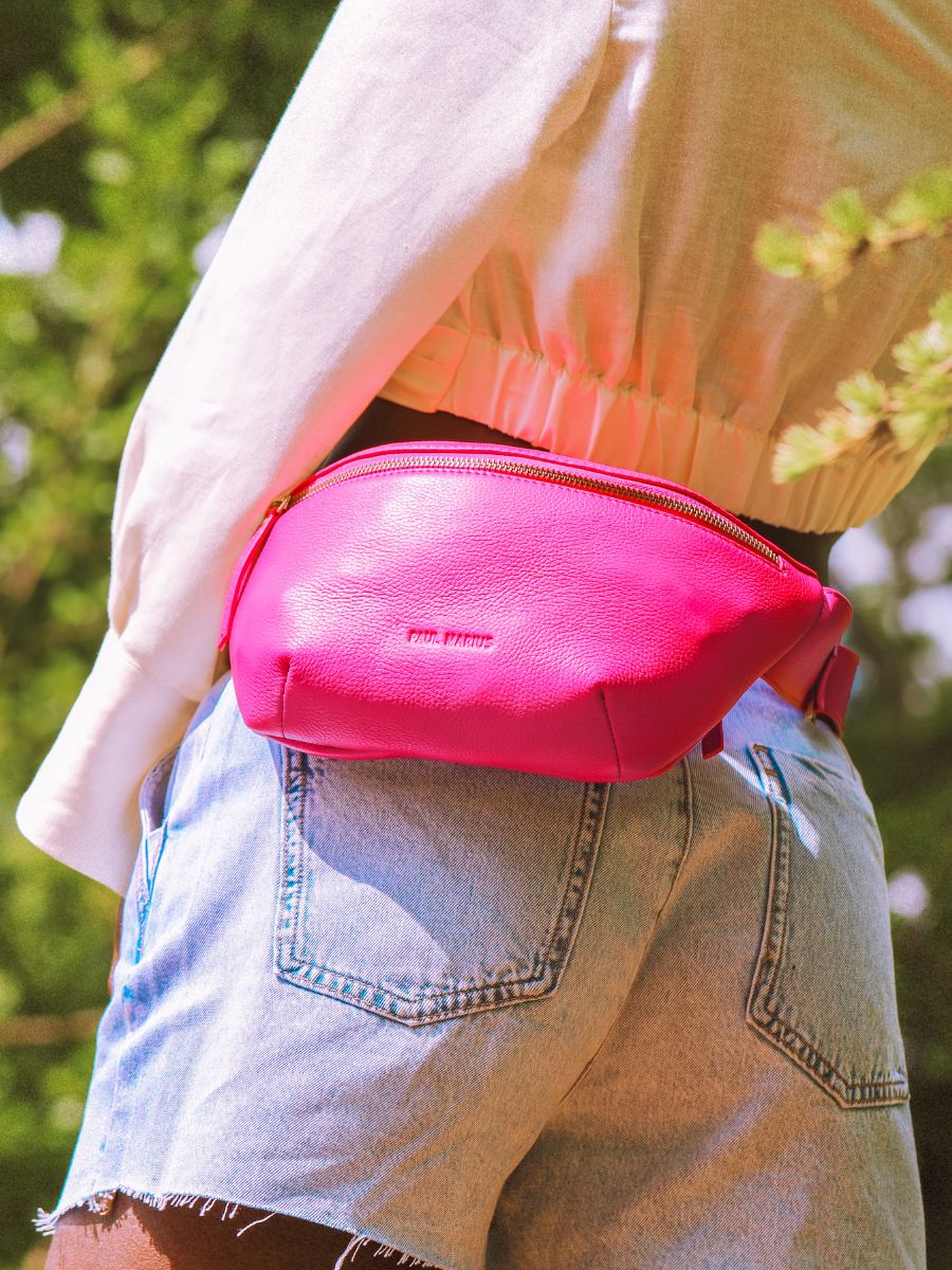 pink-leather-fanny-pack-labanane-sorbet-raspberry-paul-marius-campaign-picture-m503-sb-pi