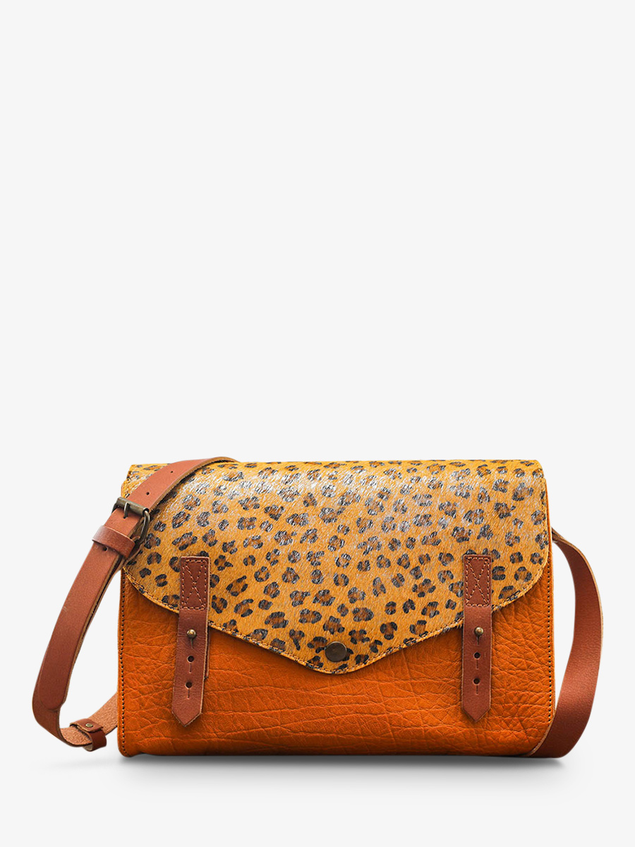leather-woman-shoulder-bag-yellow-silver-front-view-picture-lindispensable-leopard-saffron-silver-paul-marius-3760125337487
