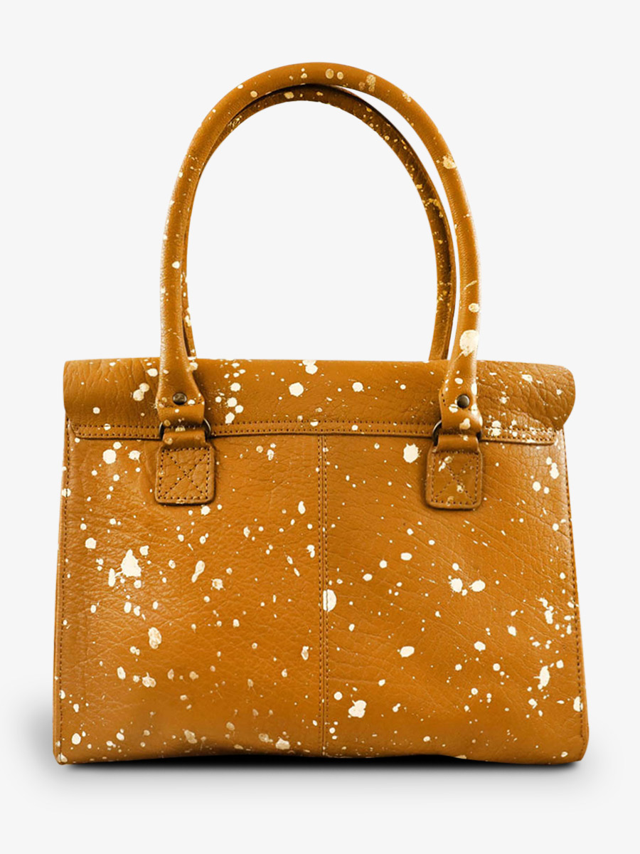 leather-shoulder-bag-for-woman-yellow-side-view-picture-lerive-gauche-artiste--m-saffron-paul-marius-3760125335247