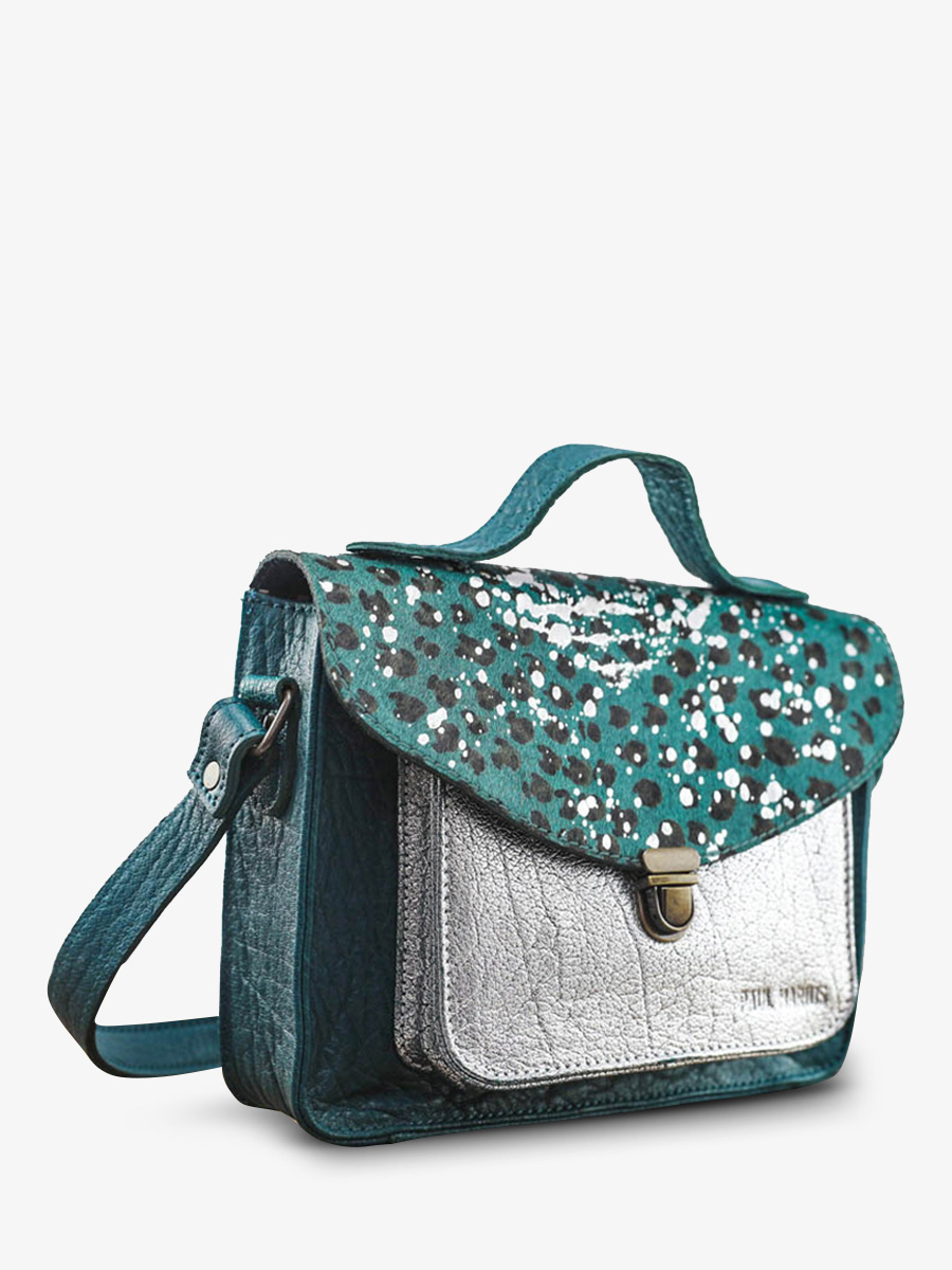 leather-hand-bag-for-woman-blue-silver-side-view-picture-mademoiselle-george-leopard-pool-blue-silver-paul-marius-3760125337449