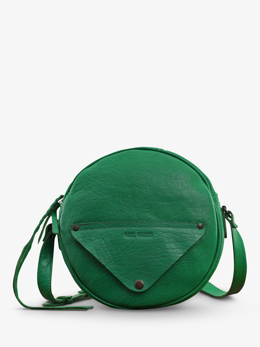 shoulder-bag-for-woman-green-front-view-picture-lecrin-jungle-green-paul-marius-3760125333960