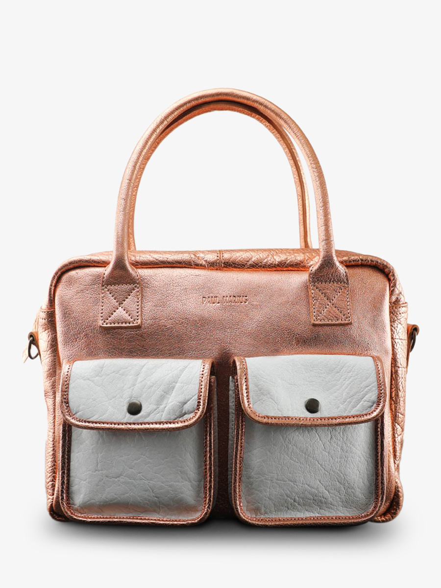 leather-document-holder-for-woman-pink-gold-white-front-view-picture-ledandy-rose-gold-white-paul-marius-3760125338613