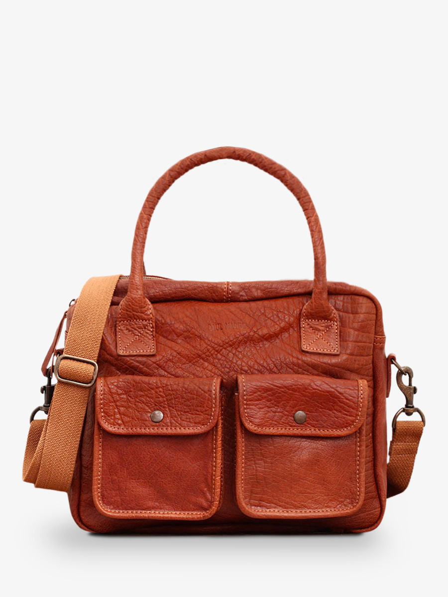 leather-document-holder-for-woman-brown-front-view-picture-ledandy-light-brown-paul-marius-3760125331515