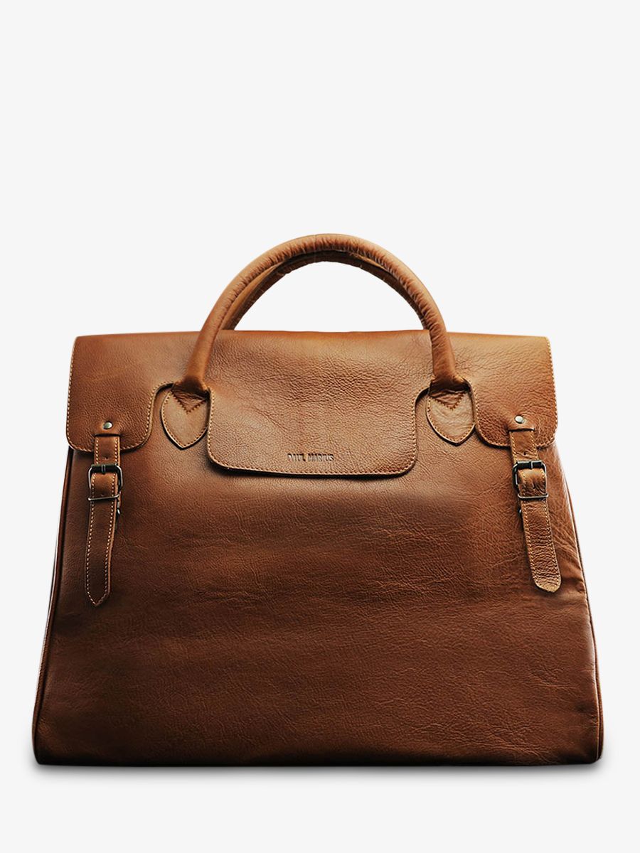 big-leather-travel-bag-for-men-brown-front-view-picture-rouen-delhi-oily-tobacco-paul-marius-3760125341460