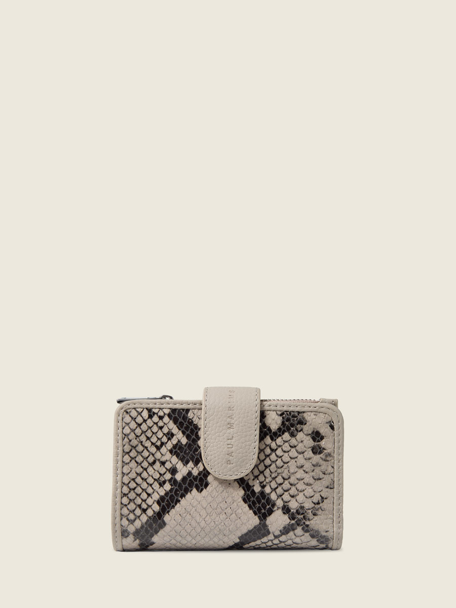 Galet python wallet Valentine Python - Galet front view