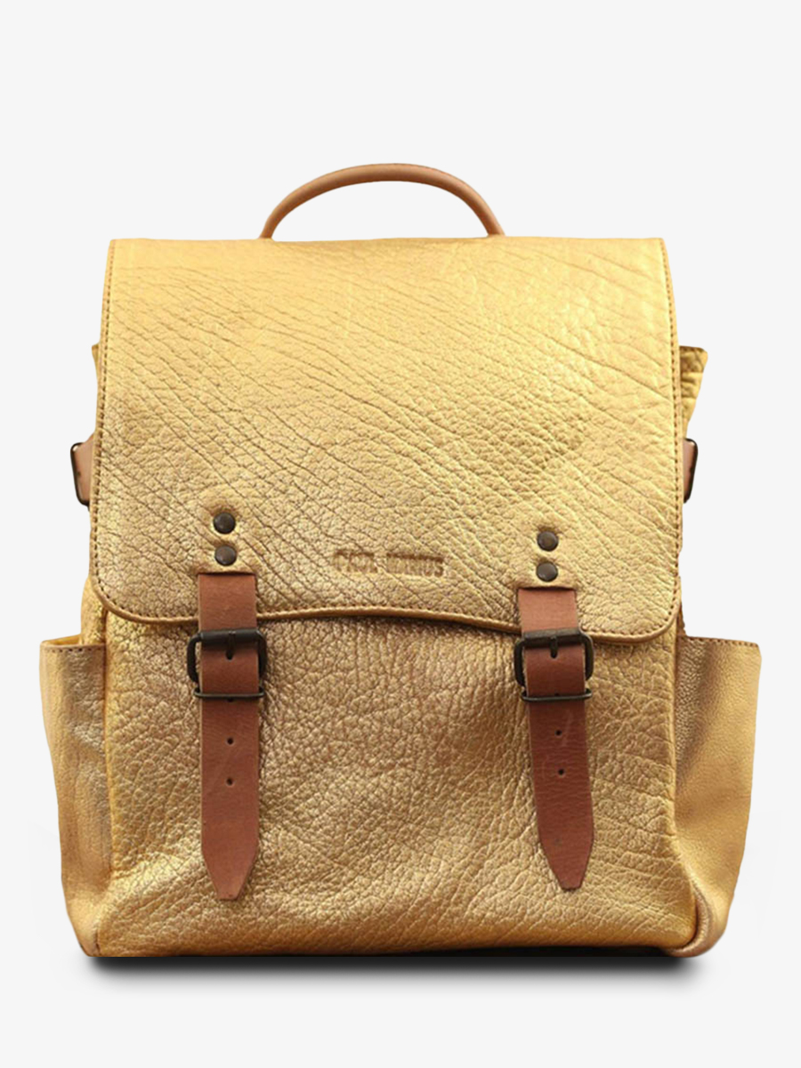 leather-back-pack-gold-front-view-picture-laudacieux-gold-paul-marius-3760125334578