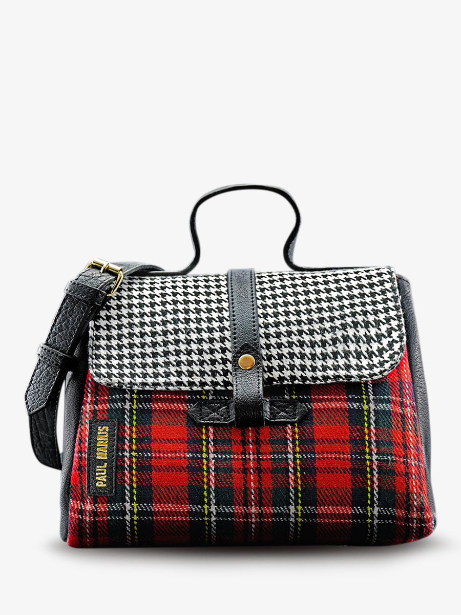 shoulder-bag-for-woman-black-red-green-front-view-picture-lecorneille-paul-marius-3760125346151